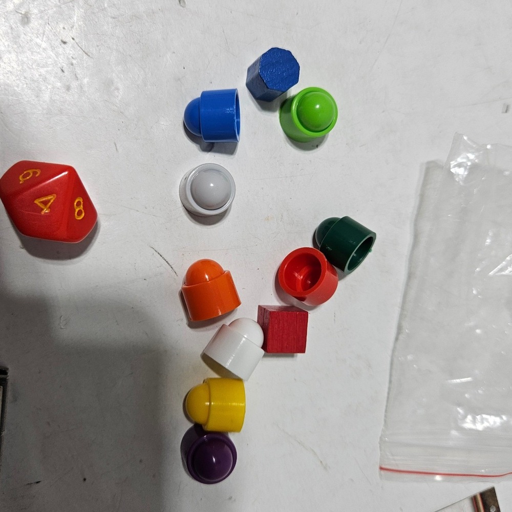 Red November Board Game Cooperative Gnome Submarine Survival Missing One Piece - Picture 6 of 9